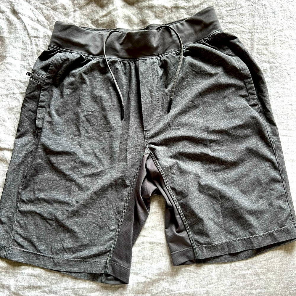 Lululemon mens grey shorts - medium - 7” inseam